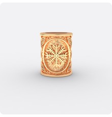 Шарм Агисхьяльм Шлем Ужаса из золота