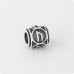 Шарм-бусина с руной Уруз (Ур) из серебра