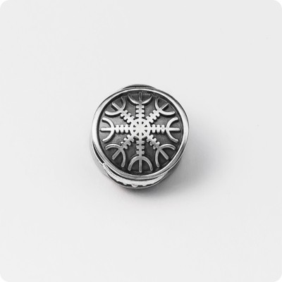 Шарм Агисхьяльм Шлем Ужаса из серебра