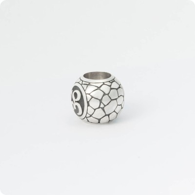 Шарм с символом Ом из серебра