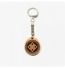 Брелок Макошь (Мокошь) из дерева Бука