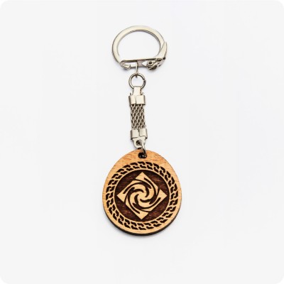 Брелок Знич из дерева Бука