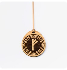 Руна Феху (Феу) из дерева Ясеня (руна Благополучия)