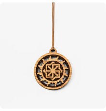 Оберег Молвинец в Солнечном круге из Дуба