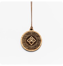 Оберег Даждьбог из дерева