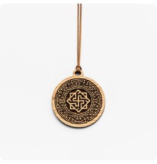 Оберег Валькирия из дерева