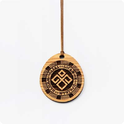 Оберег Даждьбог из Дуба