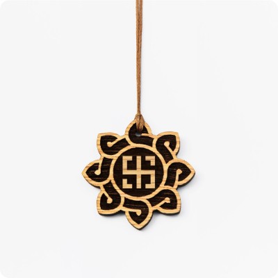 Оберег Всеславец из Дуба в солнце