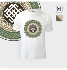 Футболка с символом Белобога - К.1861-01