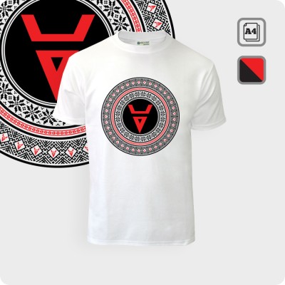Футболка с Символом Велеса (Волоса) - К.1854-01