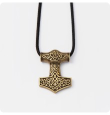 Молот Тора из латуни