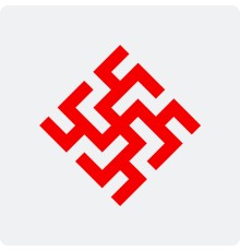 Наклейка с Оберегом Новородник без круга