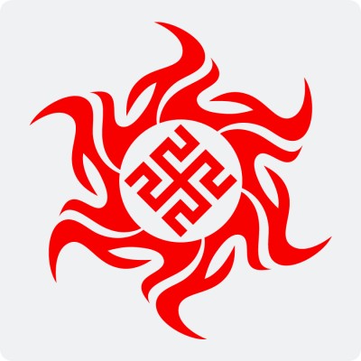 Наклейка с Оберегом Родовик