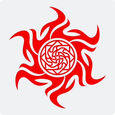 Наклейка с Оберегом Здрабережень