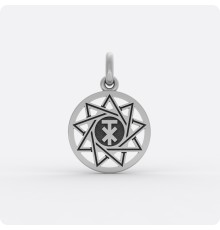 Чертог Лося (малый) из серебра