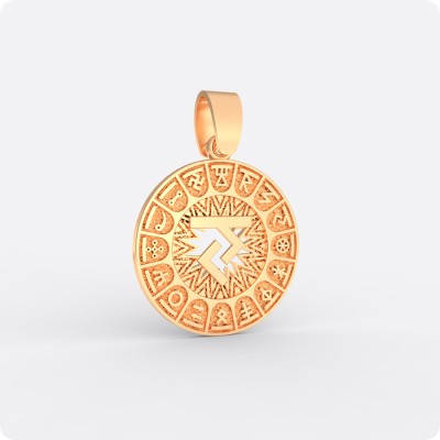 Сварожий круг с чертогом Коня из золота