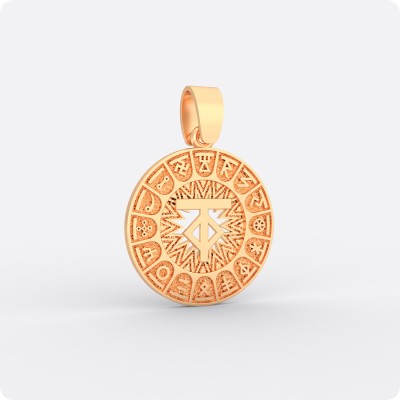 Сварожий круг с чертогом Тура из золота