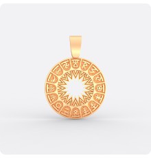 Сварожий круг (круг чертогов) из золота