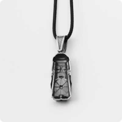 Подвеска Богатырь - Коловрат из серебра