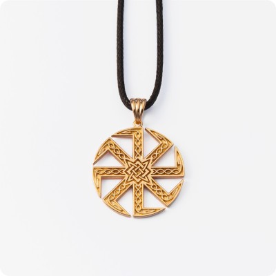 Коловрат со Звездой Руси из золота