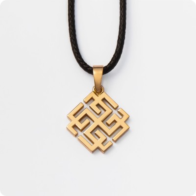 Оберег Сварожич из золота (малый)