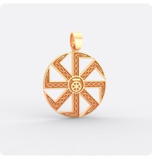 Коловрат с Молвинцем и чертогом Финиста из золота