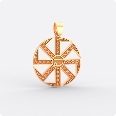 Коловрат с Молвинцем и чертогом Лебедя из золота