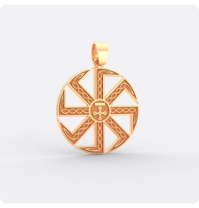 Коловрат с Молвинцем и чертогом Змея из золота