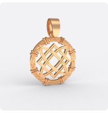 Оберег Звезда Лады-богородицы (золото)