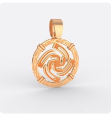 Оберег Знич (золото)