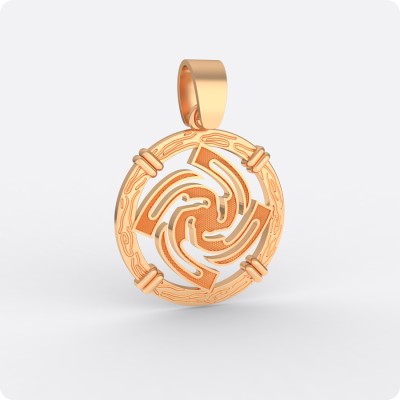 Оберег Знич (золото)