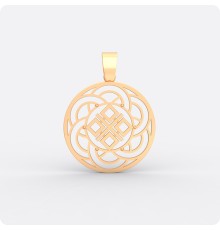 Золотой оберег Макошь (Символ Макоши)