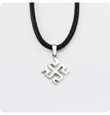 Оберег Родовик из серебра (малый)