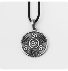 Оберег Печать Перуна из серебра