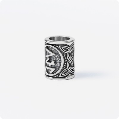 Шарм - богатырь из серебра с Амулетом богатства