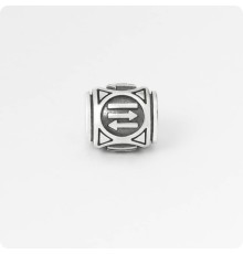 Шарм - бусина из серебра - Чертог Бусла (Аиста)