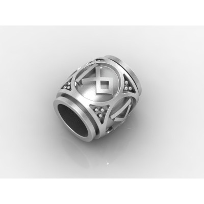 Шарм - бусина из серебра - Чертог Девы