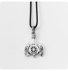 Секира с Коловратом из серебра